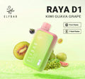 ELF BAR RAYA D1 – Kiwi Guava Grape - Vape.org.in