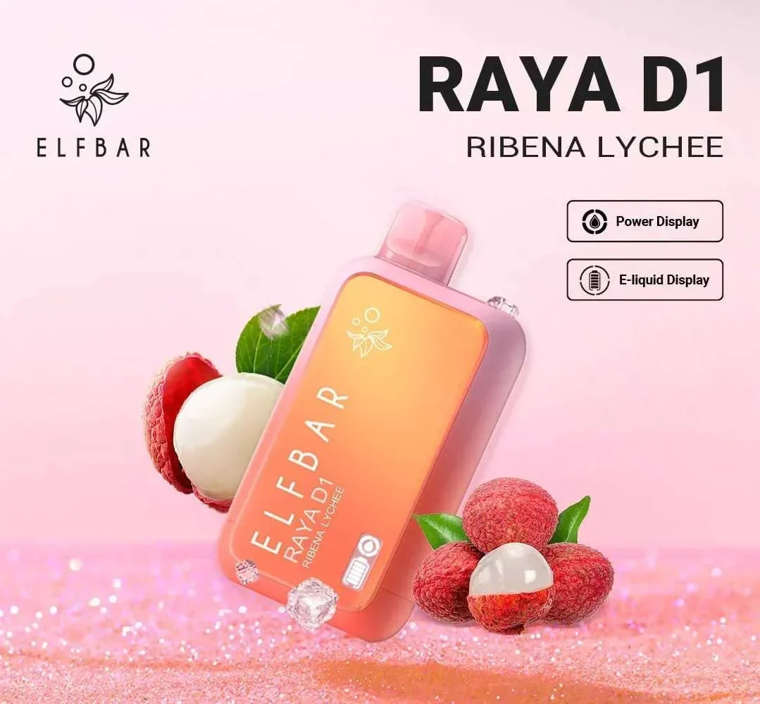 ELF BAR RAYA D1 – Ribena Lychee - Vape.org.in