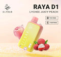 ELF BAR RAYA D1 – Lychee Juicy Peach - Vape.org.in