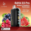Elf Bar Raya D3 Pro 30K Blueberry Raspberry Watermelon - Vape.org.in