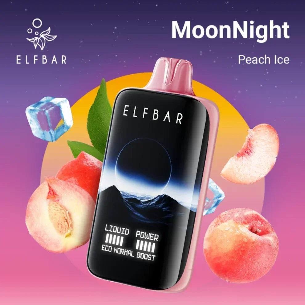 Elf Bar Moon Night 40K – Peach Ice - Vape.org.in