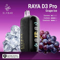 Elf bar Raya d3 pro -30k Grape ice - Vape.org.in