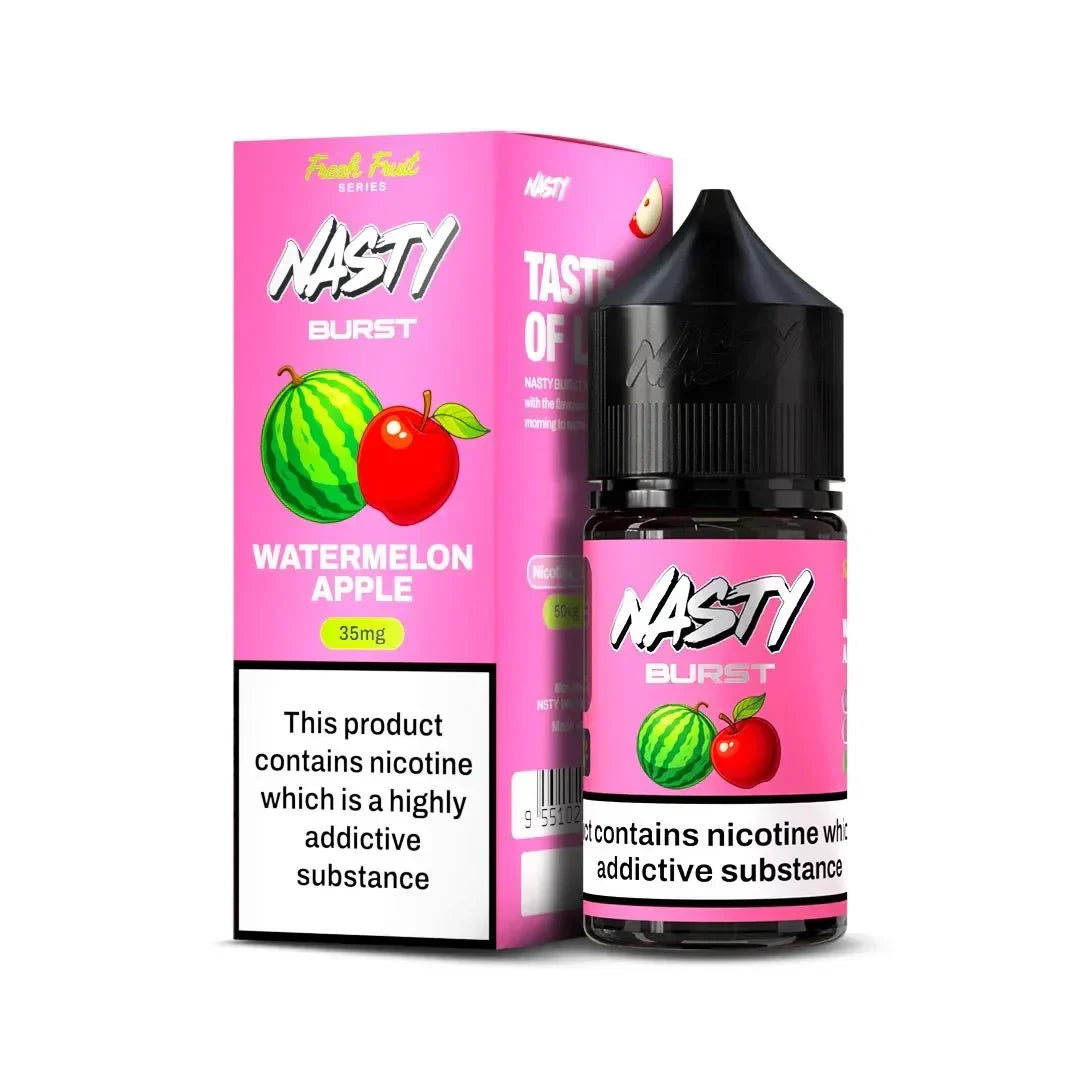 Nasty Burst Nic salts – Watermelon Apple - Vape.org.in