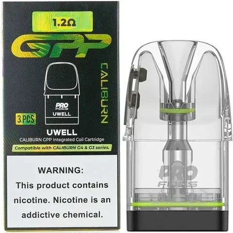 Uwell Caliburn GPP Replacement Pod (1.2Ω) - Vape.org.in