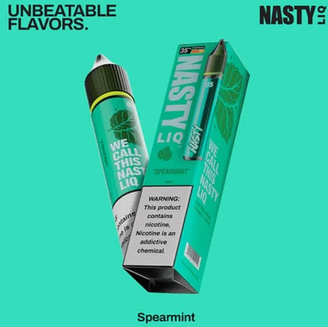 Nasty Liq Spearmint Nic Salt - Vape.org.in