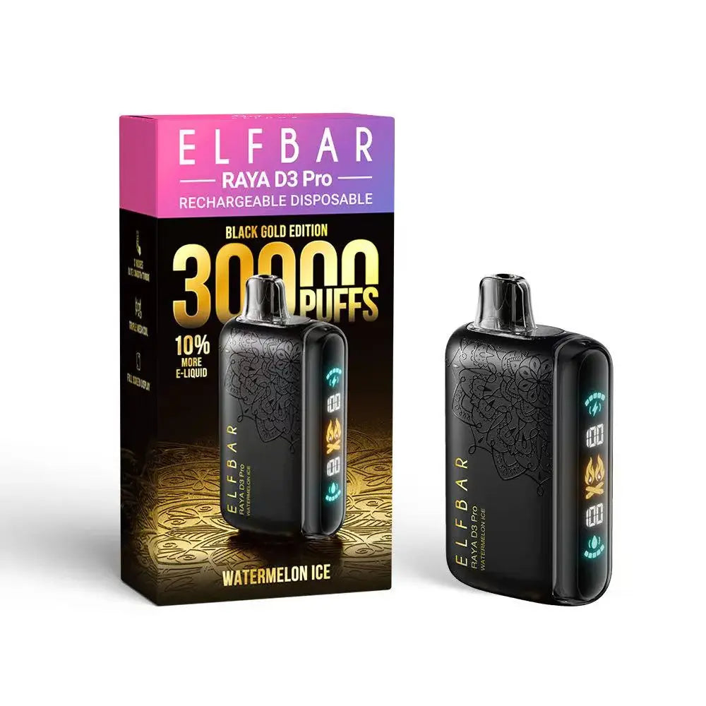 Elf Bar Raya D3 Pro 30 K – Watermelon Ice - Vape.org.in