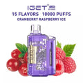 IGET FLARE B10000 – Cranberry Raspberry ice - Vape.org.in