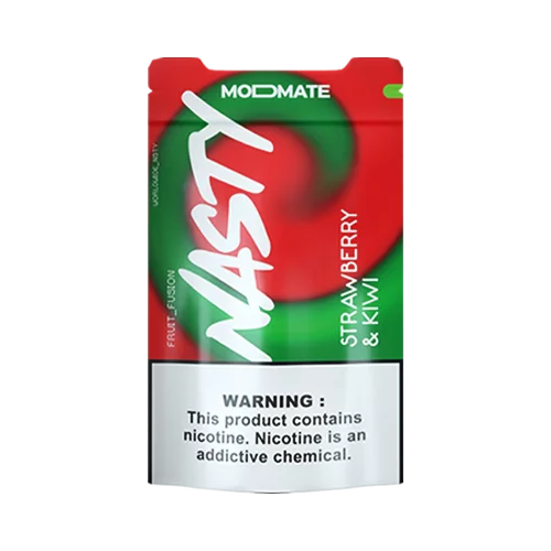 NASTY PODMATE – STRAWBERRY & KIWI NIC SALTS - Vape.org.in