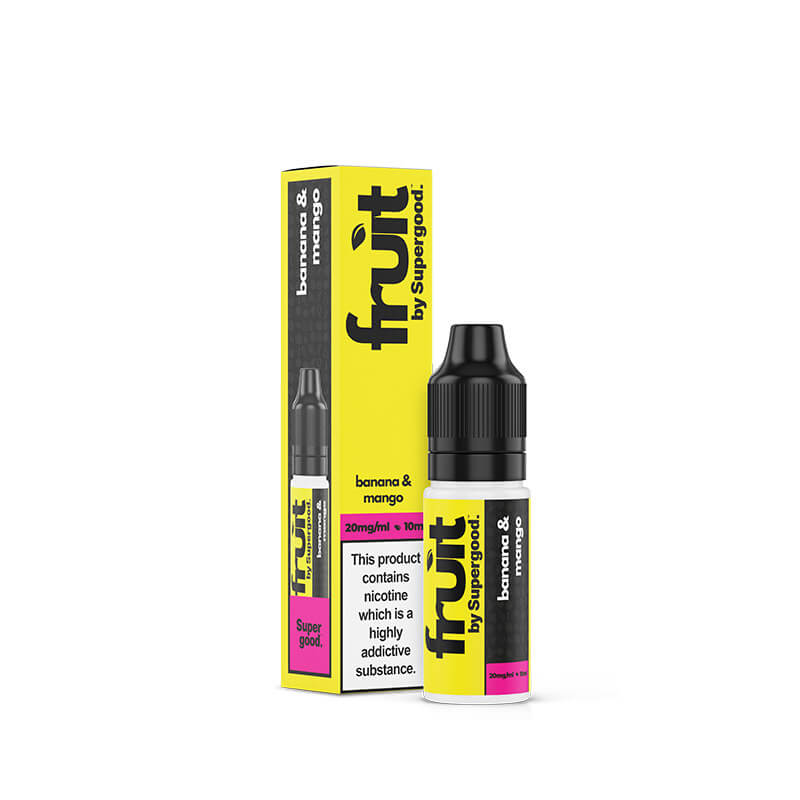 Fruit by Supergood  Banana & Mango 10ml Nic Salts E-Liquid