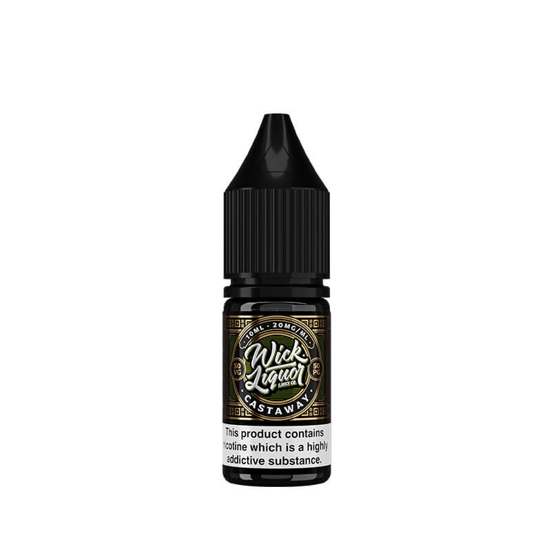 Wick Liquor Castaway 10ml Nic Salts E-Liquid
