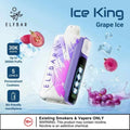 Elf Bar Ice King – Grape Ice – 30K - Vape.org.in