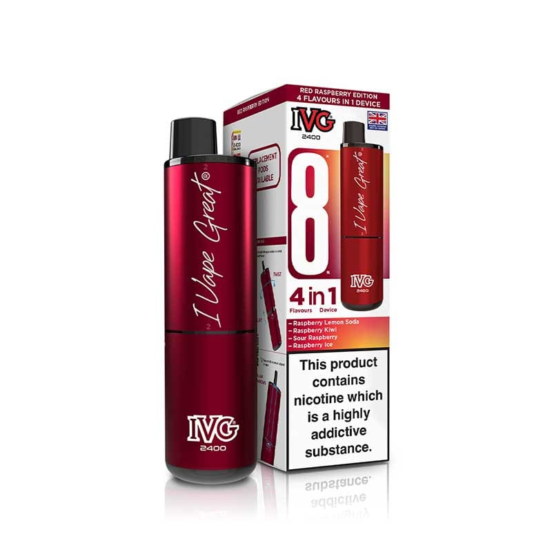IVG 2400 4-in-1 Prefilled Pod Vape Kit