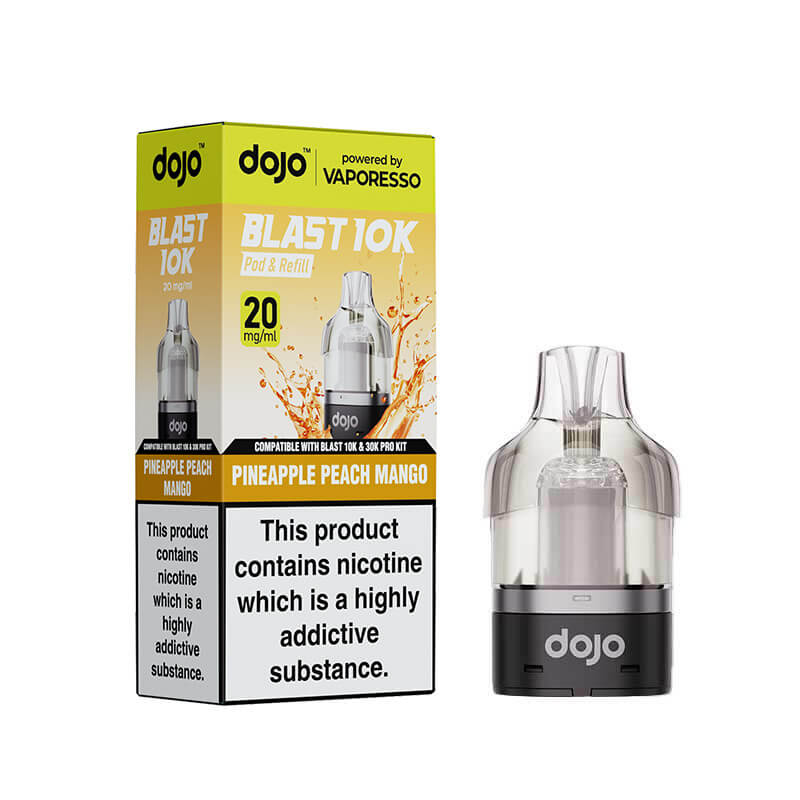 Vaporesso DOJO Blast Pod & Refill For 10K or 30K Device – Pineapple Peach Mango
