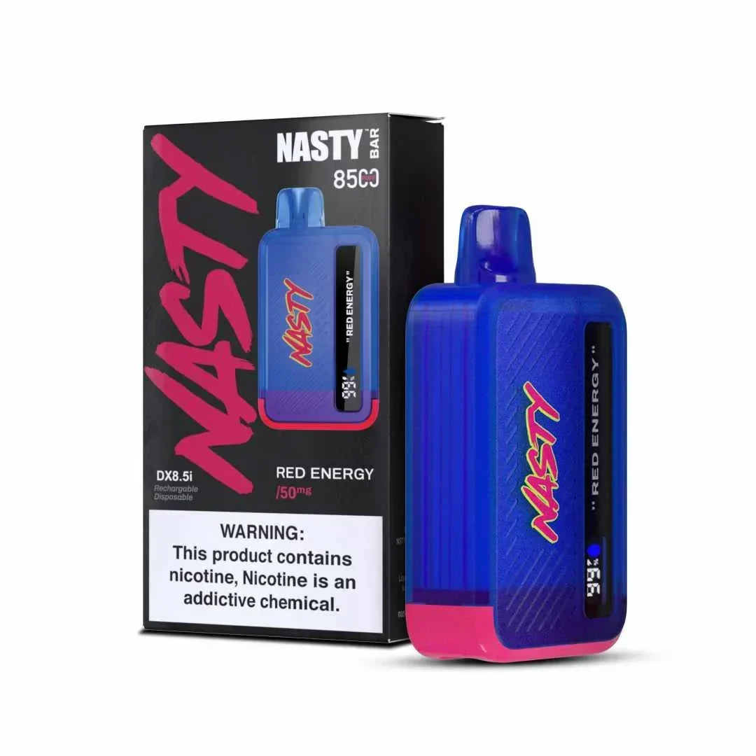 Nasty Bar Red Energy – (8500 Puffs) - Vape.org.in