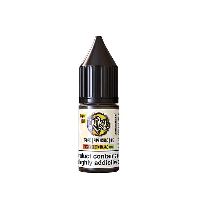Ruthless Bar Salts Frozen Exotic Mango On Ice 10ml E-Liquid