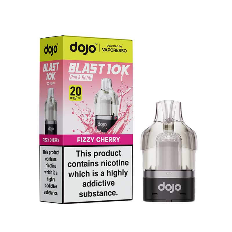 Vaporesso DOJO Blast Pod & Refill For 10K or 30K Device – Fizzy Cherry