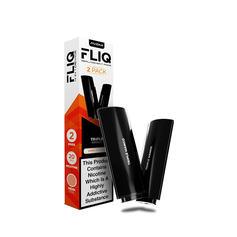 Avomi FLIQ Prefilled Vape Pods - Triple Mango