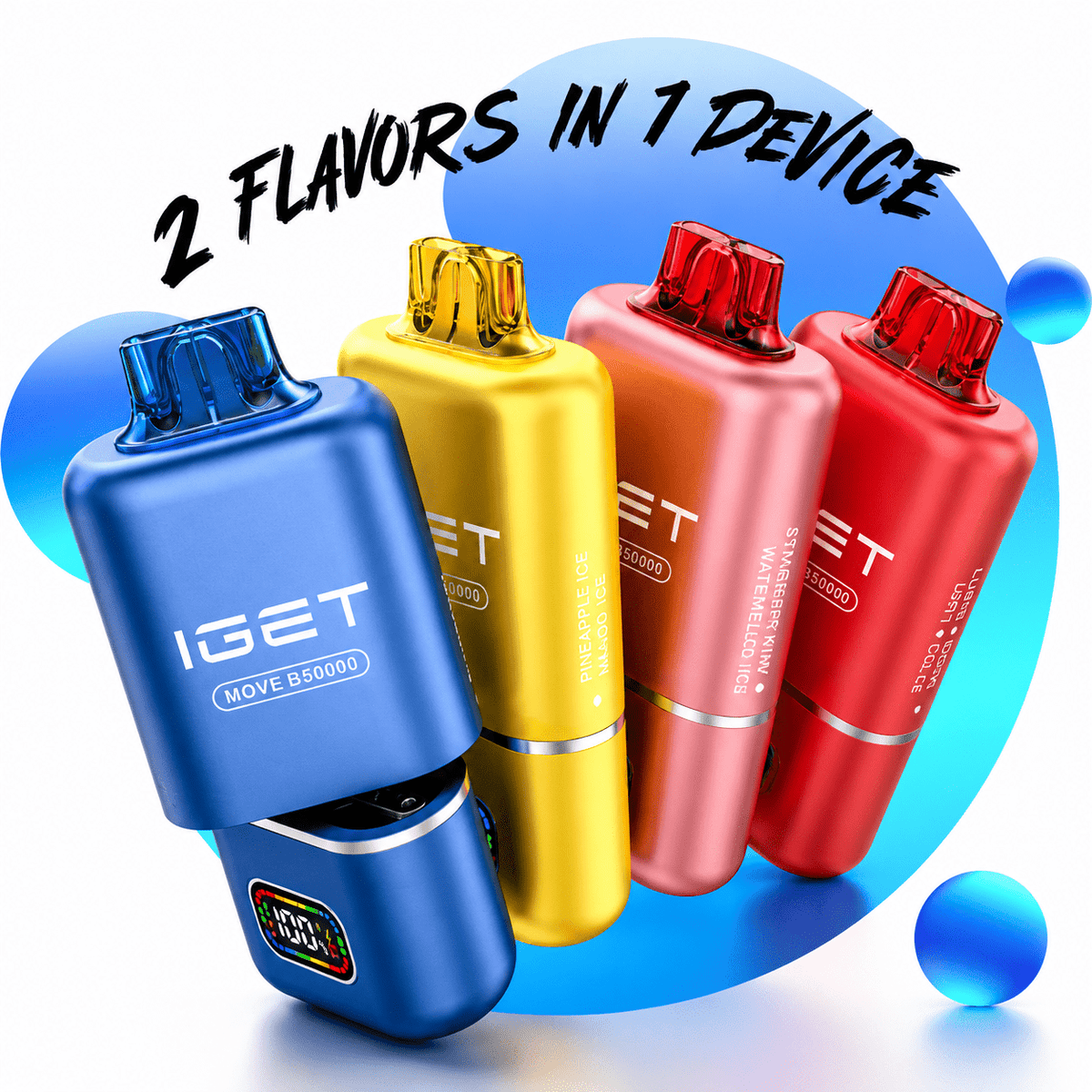 IGET Move B50000 Disposable Vape – 50000 Puffs | Vape Mash India