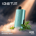 IGET Soul B40000 disposable vape - Mountain Spring Mint flavour