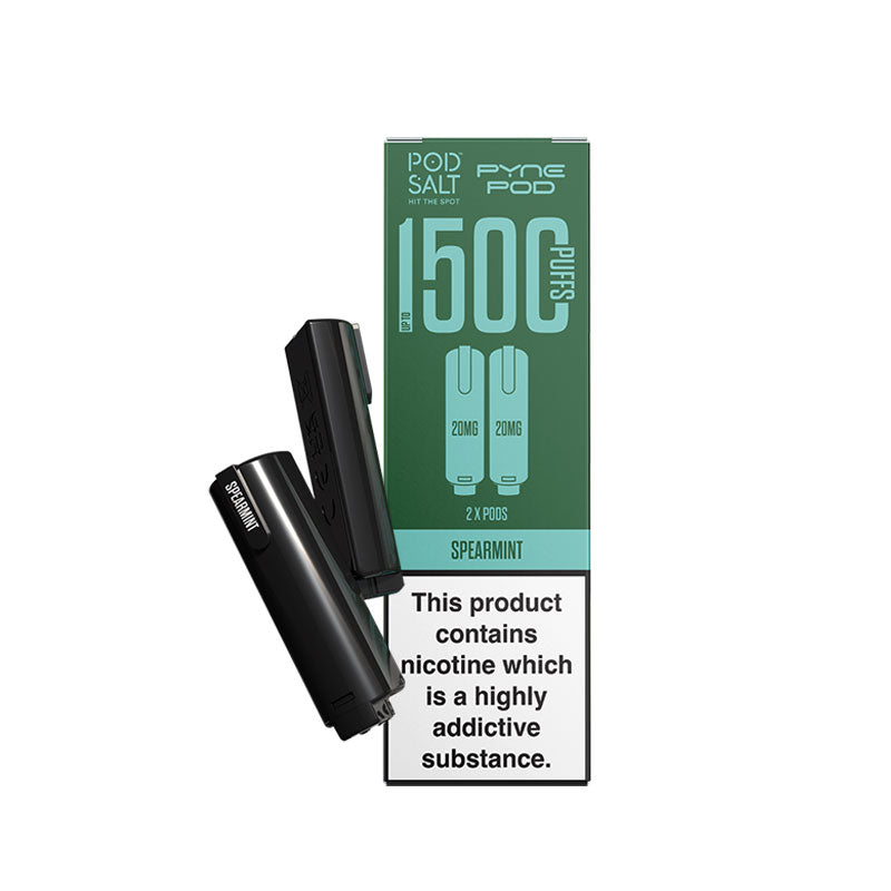 Pyne Pod 2in1 Spearmint Prefilled Vape Pods - Pod Salt Edition