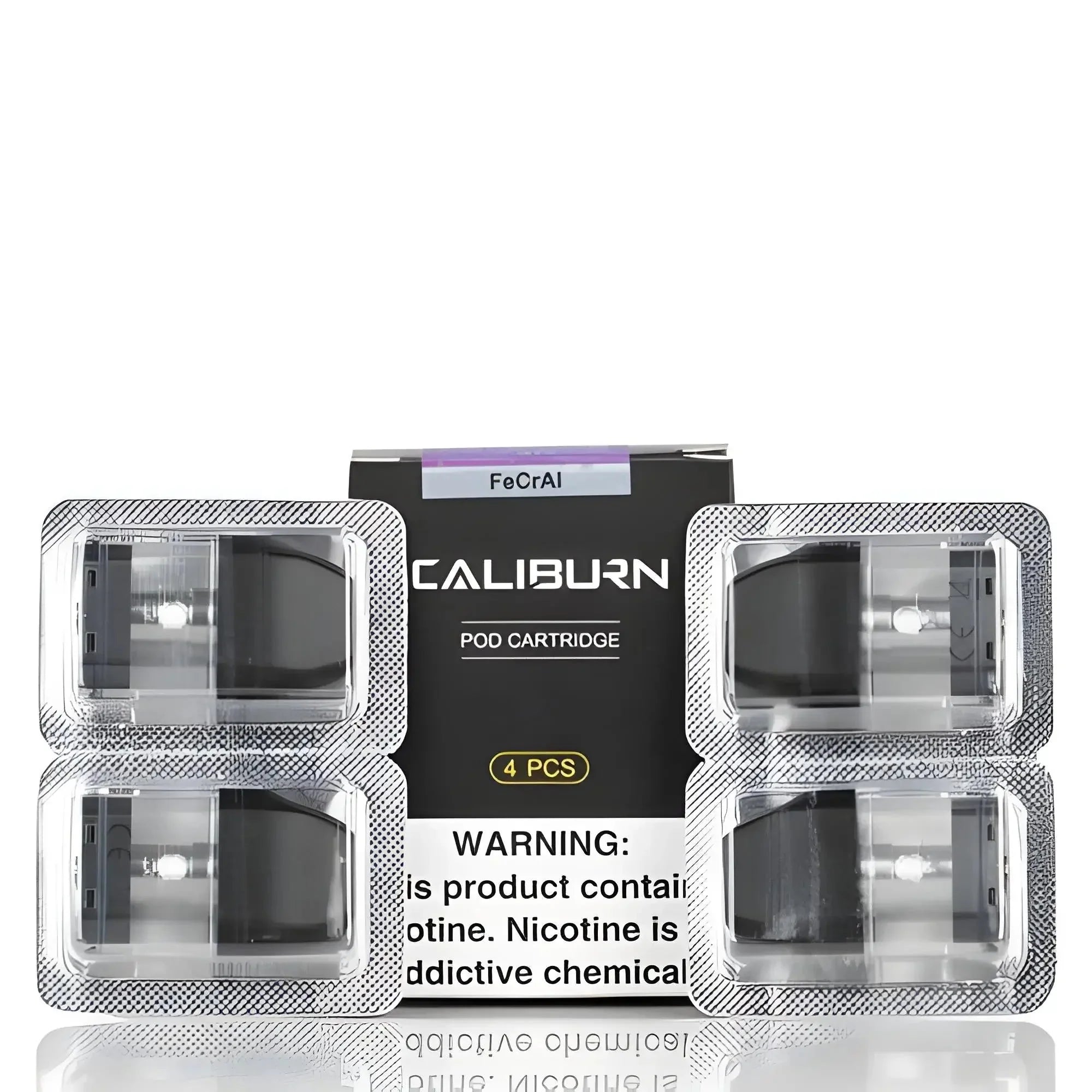 Caliburn Pod Kit Replacement Cartridges 2ml 4 Pack