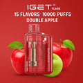 IGET Flare B10000 Double Apple USB-C Rechargeable Vape Pen